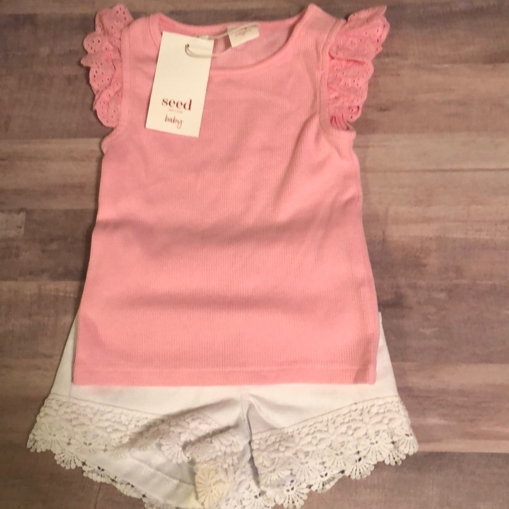 Tommy Hilfiger (new)shorts and top by Seed